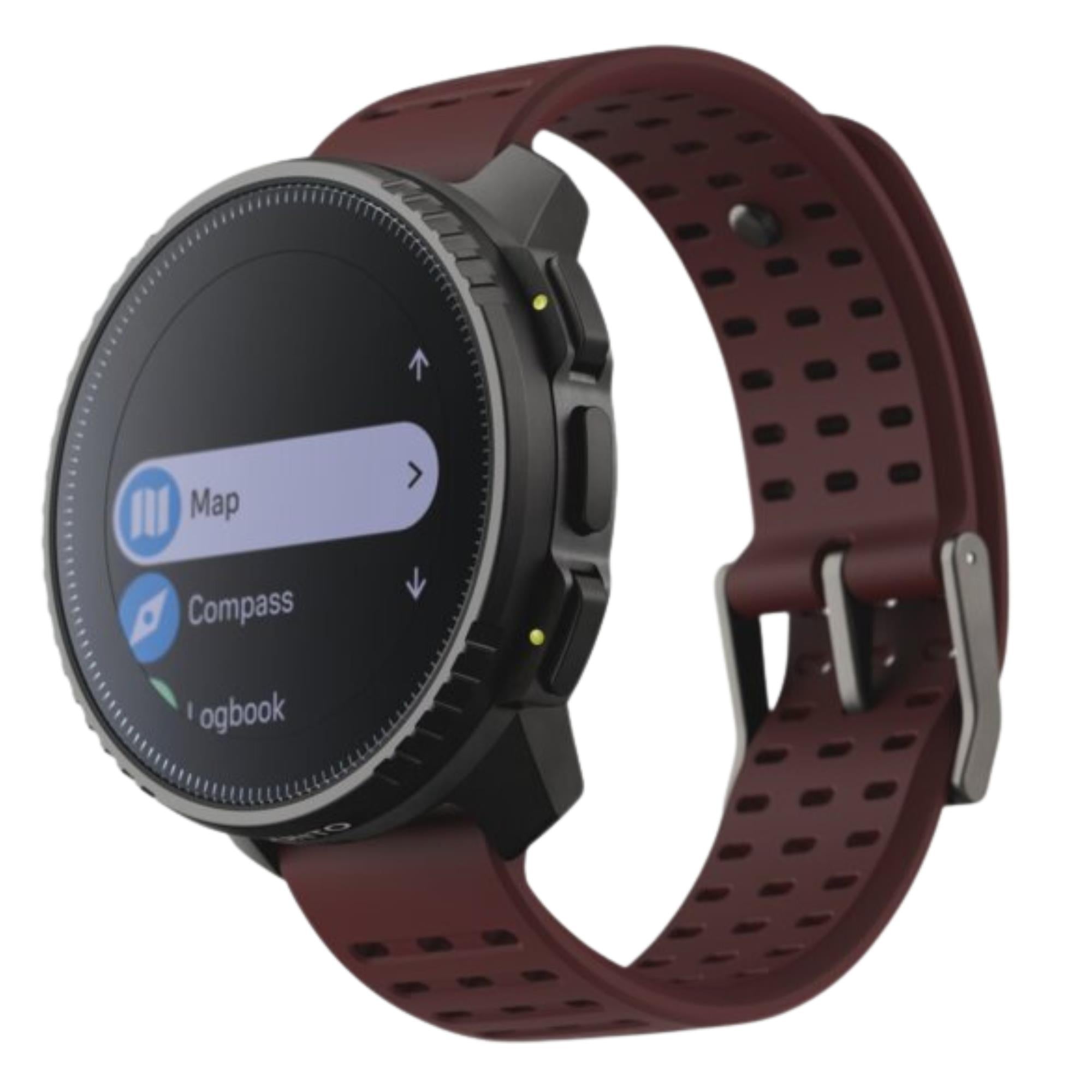 Suunto Vertical 49mm Schwarz Rubin Digital Silikon Smartwatch SS050865000