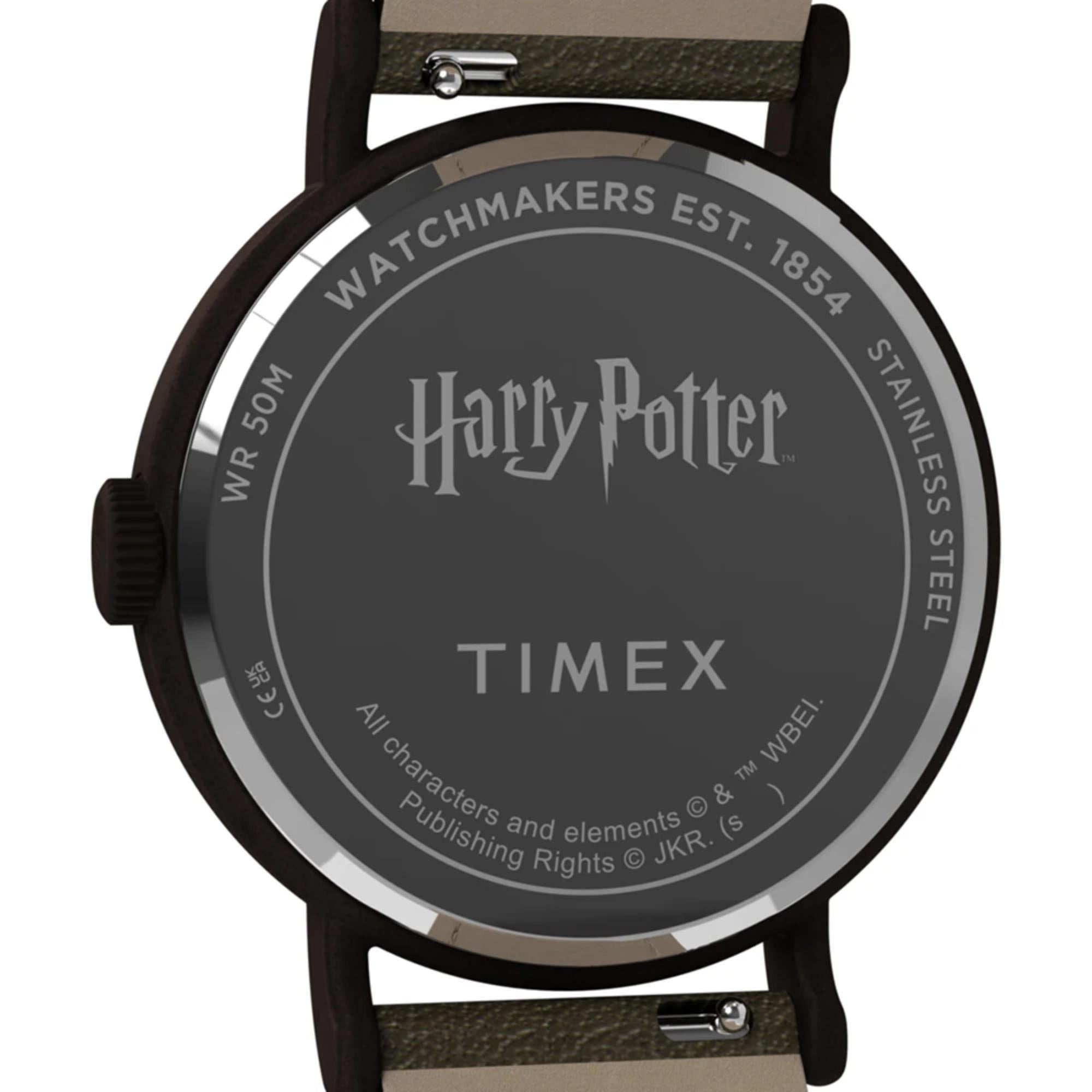 Timex Weekender 37mm Braunes Zifferblatt Leder Herren Quarz Uhr TW2Y77000