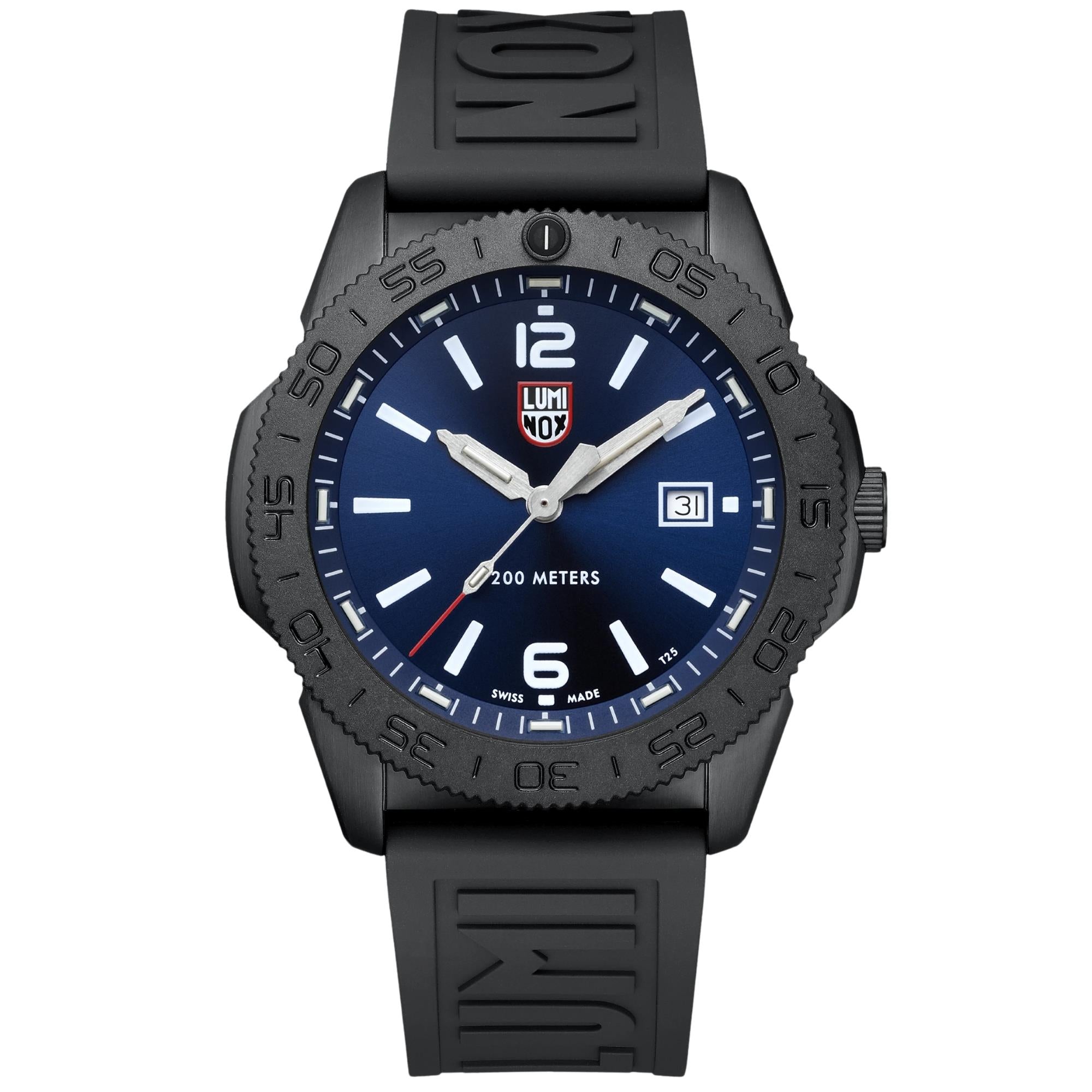 Luminox Pacific Diver 44mm Blue Dial Rubber Mens Quartz Watch XS.3123.B