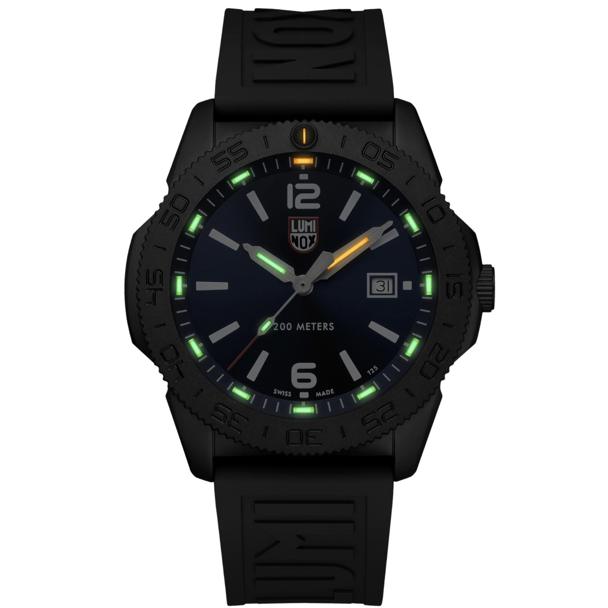 Luminox Pacific Diver 44mm Blue Dial Rubber Mens Quartz Watch XS.3123.B