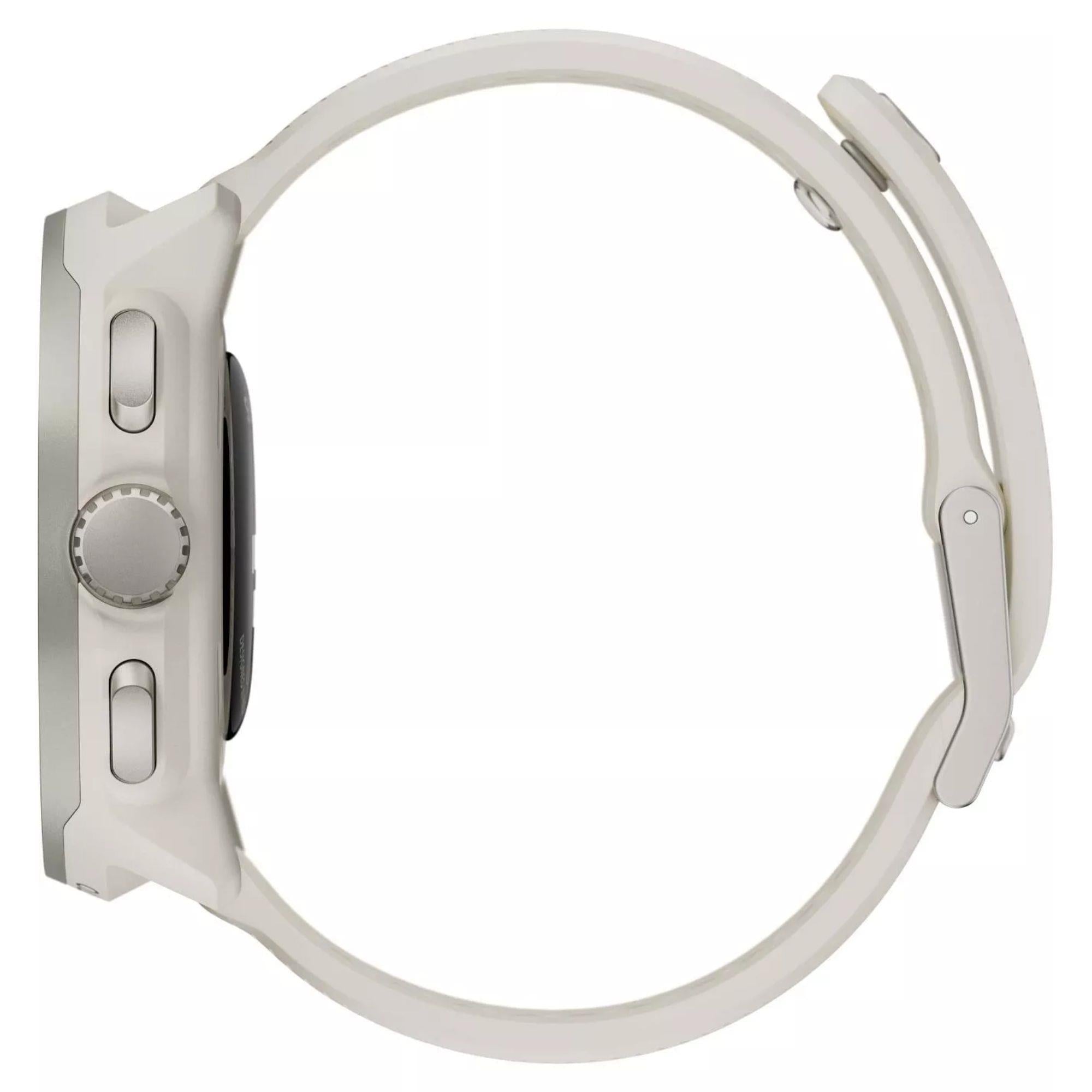 Suunto Run Frost Gray Digital Silicone Smart Watch SS051273000