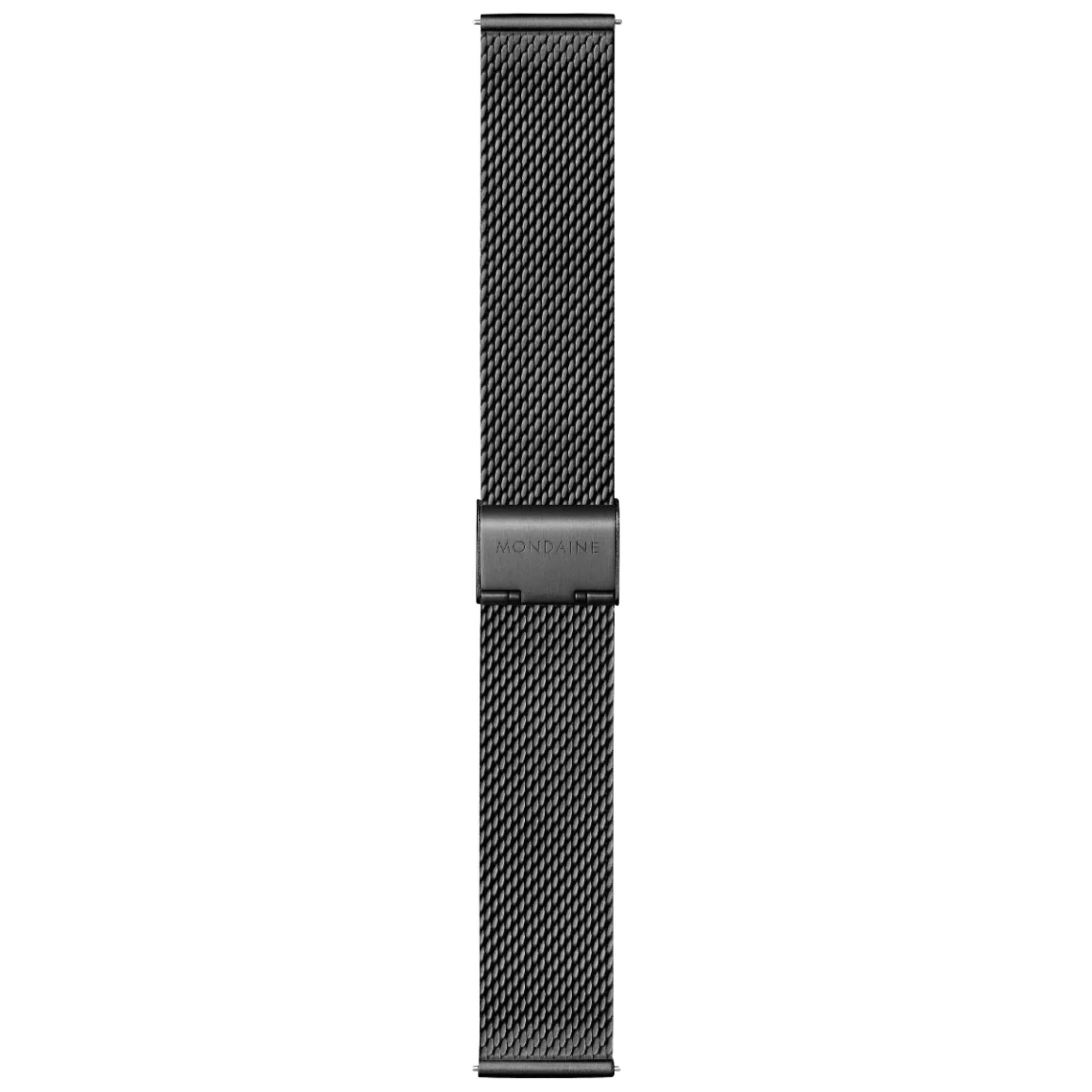 Mondaine Classic 40mm Anthrazitgraues Zifferblatt Stahl Herren Quarz Uhr A660.30360.81SBM