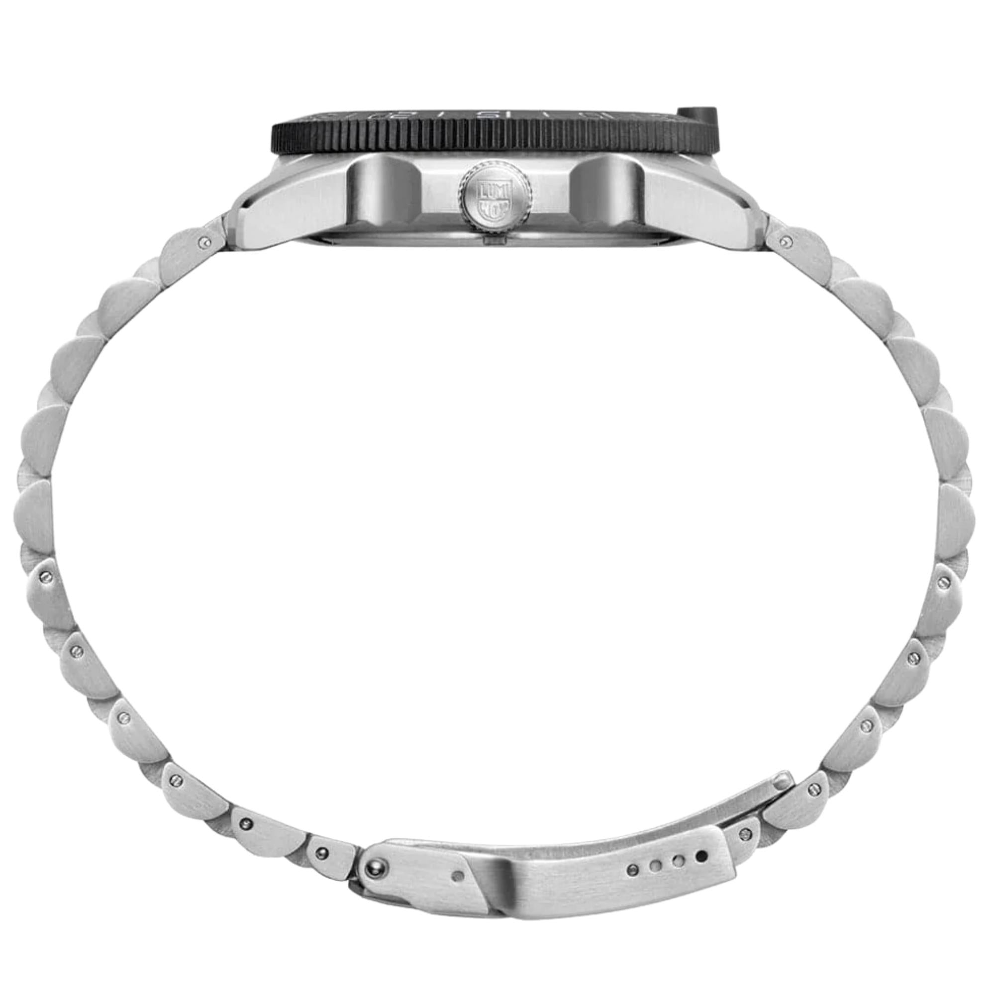 Montre quartz Luminox Pacific Diver Ripple 39mm cadran bleu acier et caoutchouc XS.3123M.SET.1