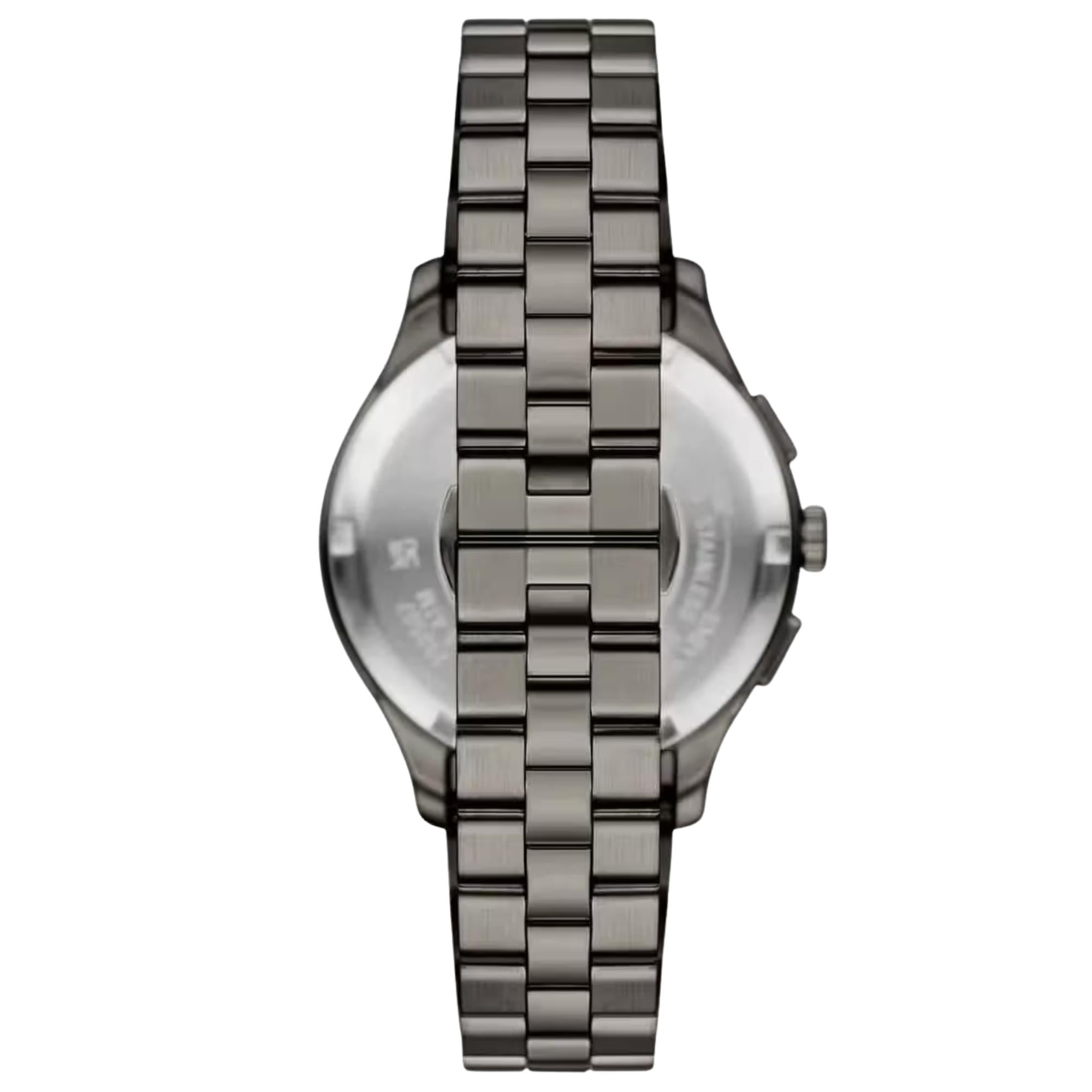 Emporio Armani Dario 41mm Chronograph Blue Dial Steel Mens Quartz Watch AR11729