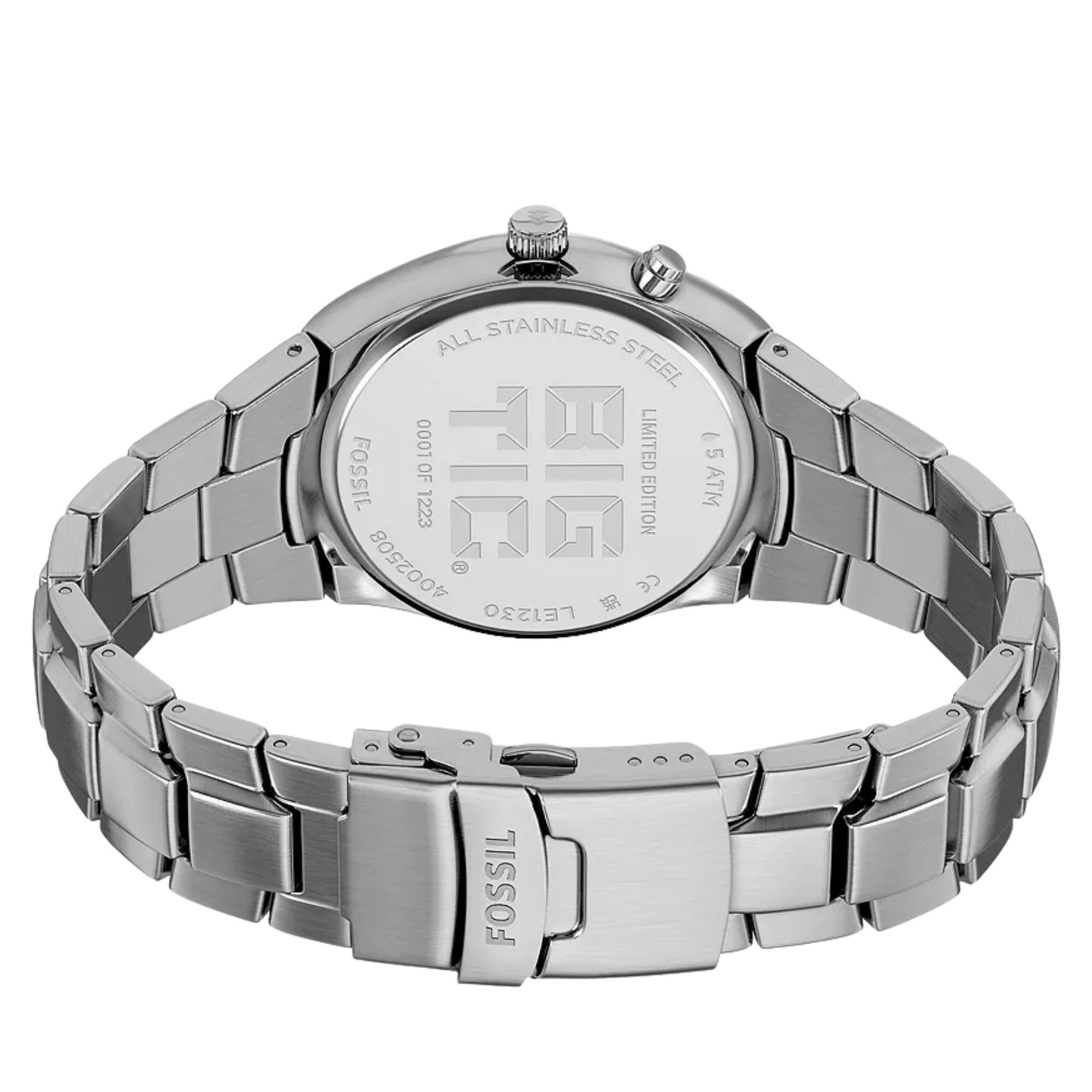 Fossil Y2K Big Tic 40mm Limited Edition Digital Steel Quartz Watch LE1230