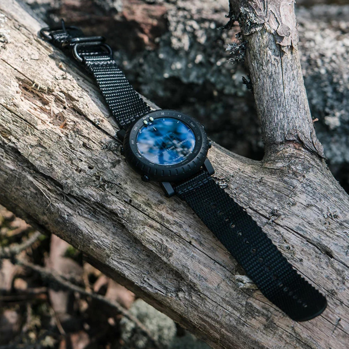 Suunto Core Alpha 49.5mm Digital Stealth Textile Outdoor Watch SS050504000
