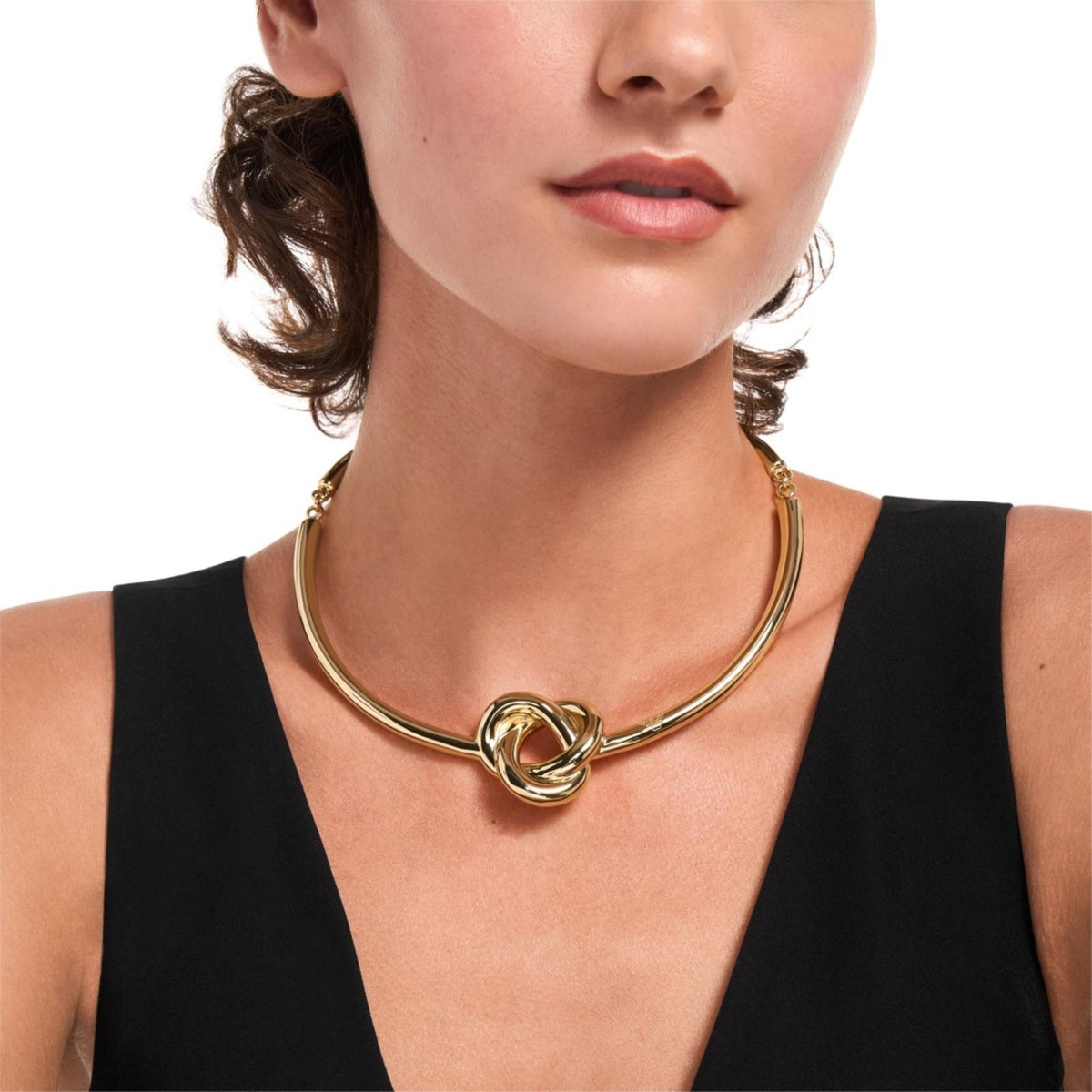 Emporio Armani Iconic Trend Gold Brass Ladies Necklace EGS3397710