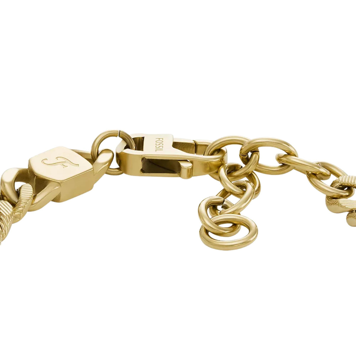 Fossil Harlow Linear Gold Steel Ladies Bracelet JF04698710