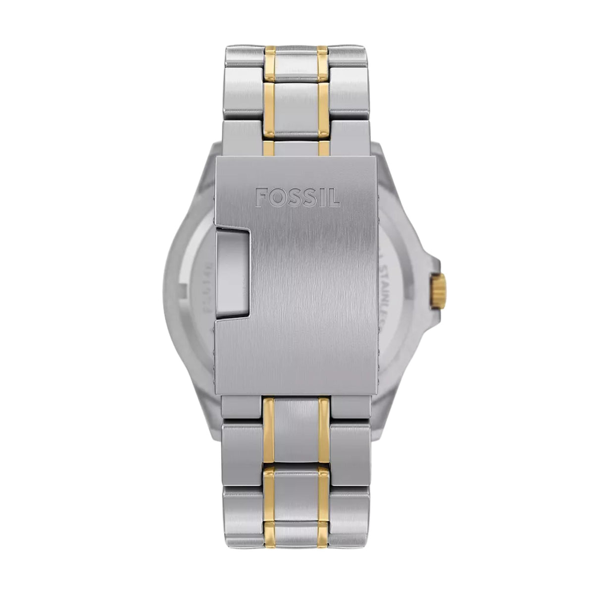 Fossil Garrett 44mm Multifunction Blue Dial Steel Mens Quartz Watch FS6146