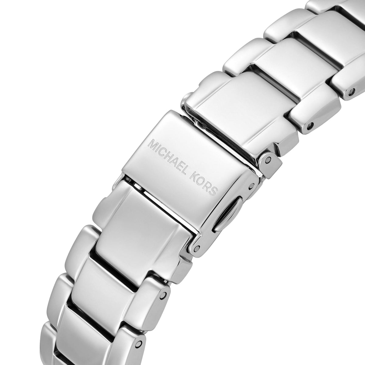 Michael Kors Kaycie Pavé 39mm Rose Gold Dial Steel Ladies Quartz Watch MK4854