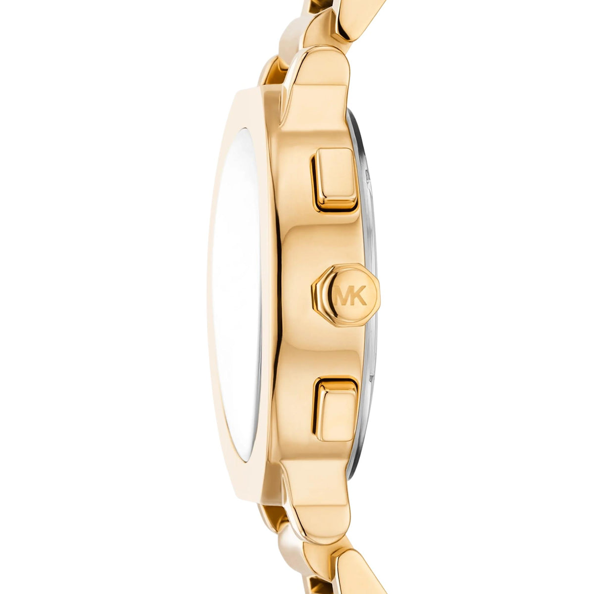 Michael Kors Gramercy 40mm Chronograph Gold Dial Yellow Gold-Tone Steel Ladies Quartz Watch MK7520