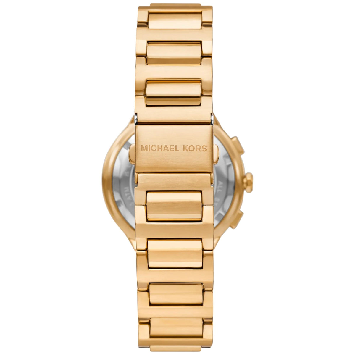 Michael Kors Gramercy 40mm Chronograph Gold Dial Yellow Gold-Tone Steel Ladies Quartz Watch MK7520