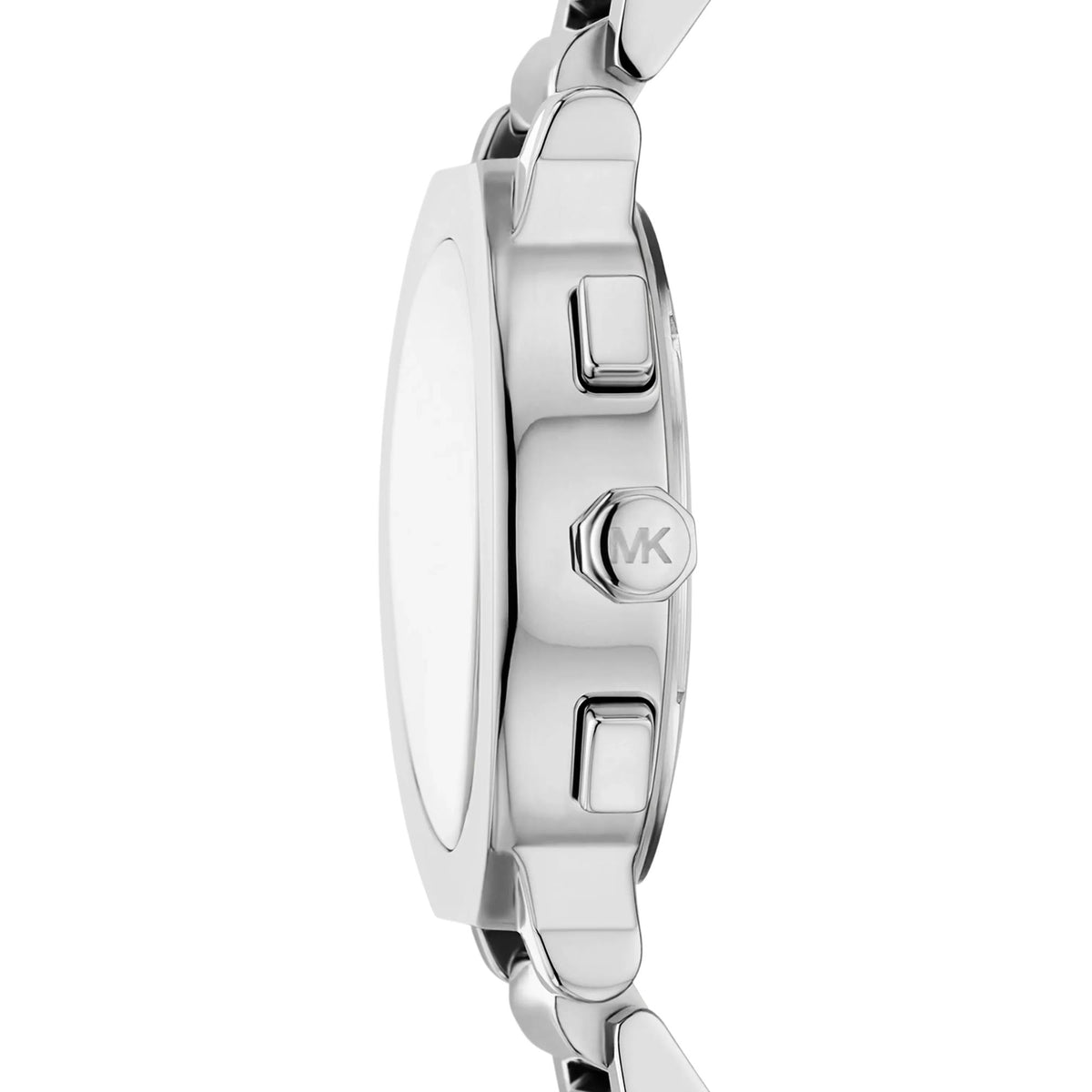 Michael Kors Gramercy 40mm Chronograph Silver Dial Steel Ladies Quartz Watch MK7522