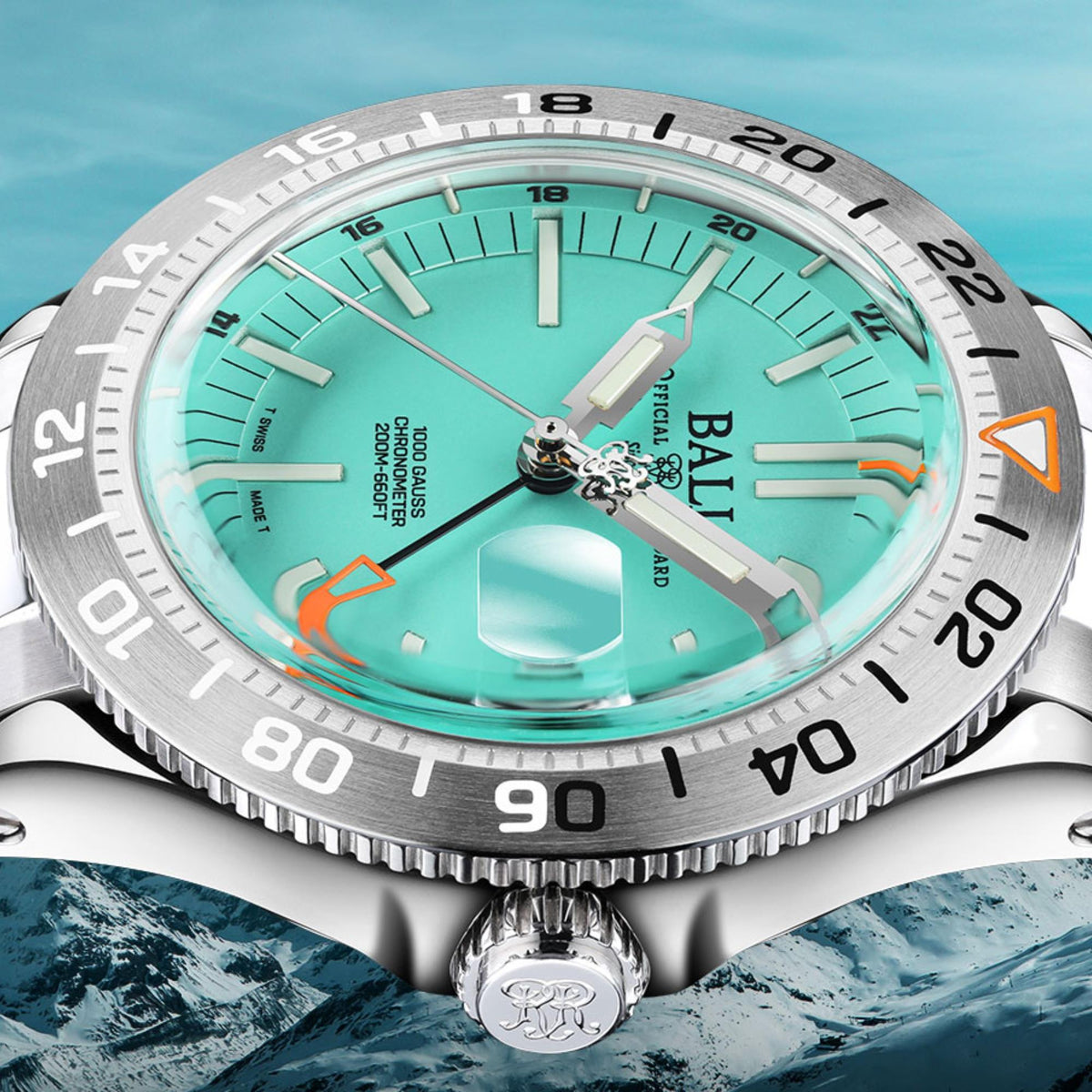 BALL Engineer III Outlier 40mm Limited Edition Turquoise Dial Steel Mens Automatic Watch DG9000B-S2C-TQ