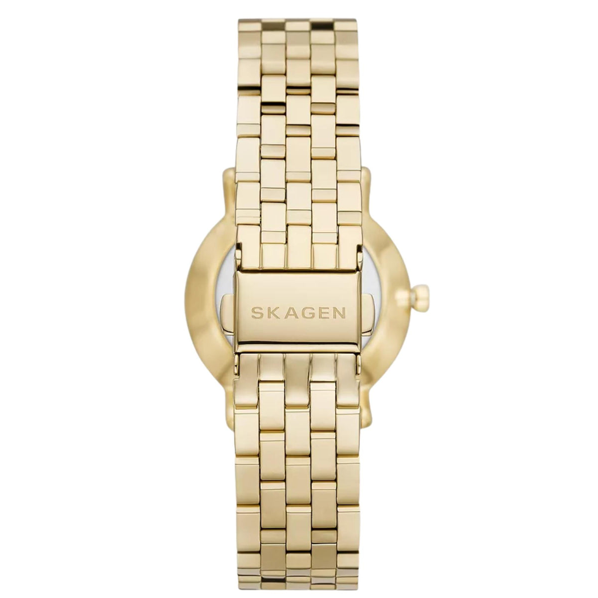 Skagen Kuppel Lille 32mm White Dial Yellow Gold-Tone Steel Ladies Quartz Watch SKW3102