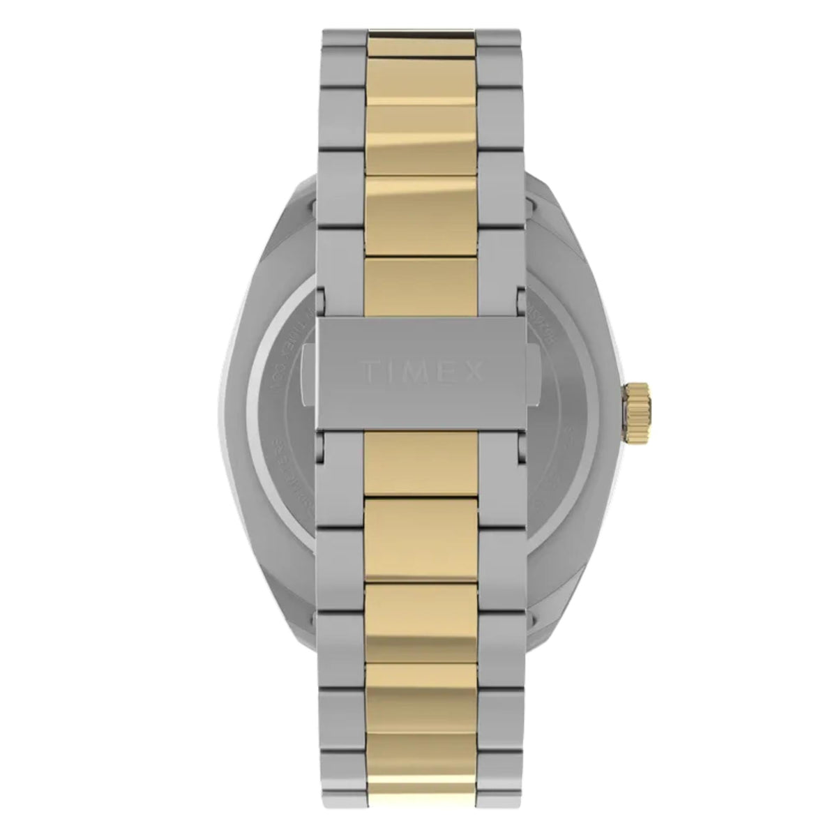 Timex Trend Weston 45mm Black Dial Two-Tone Steel Mens Quartz Watch TW2Y89100