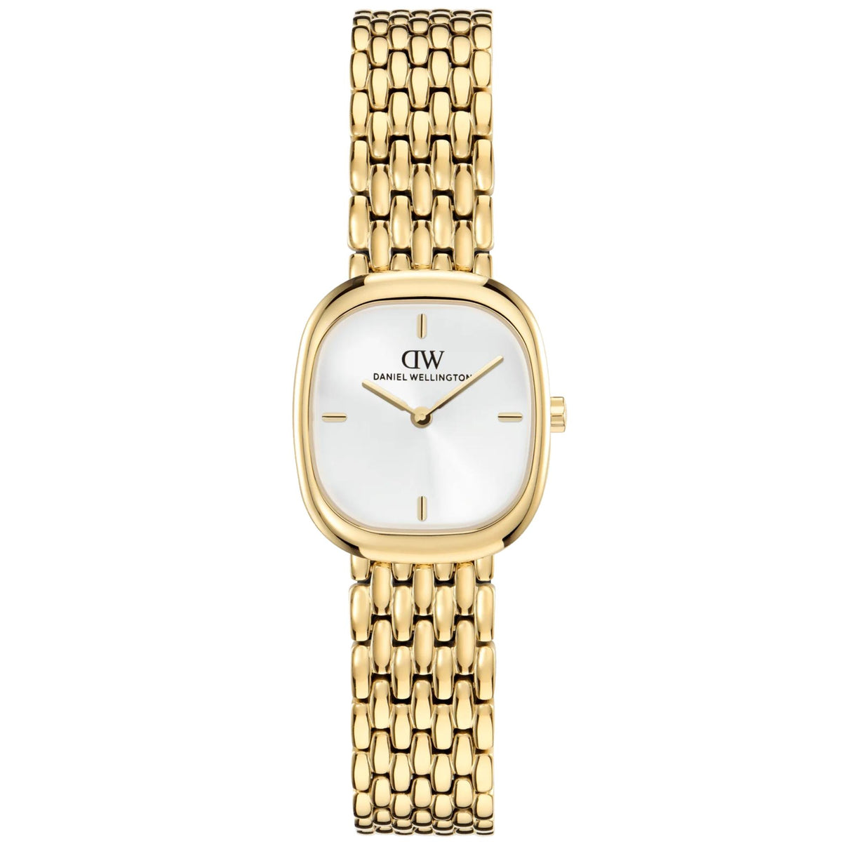 Daniel Wellington Corta 24mm White Dial Yellow Gold-Tone Steel Ladies Quartz Watch DW00100993