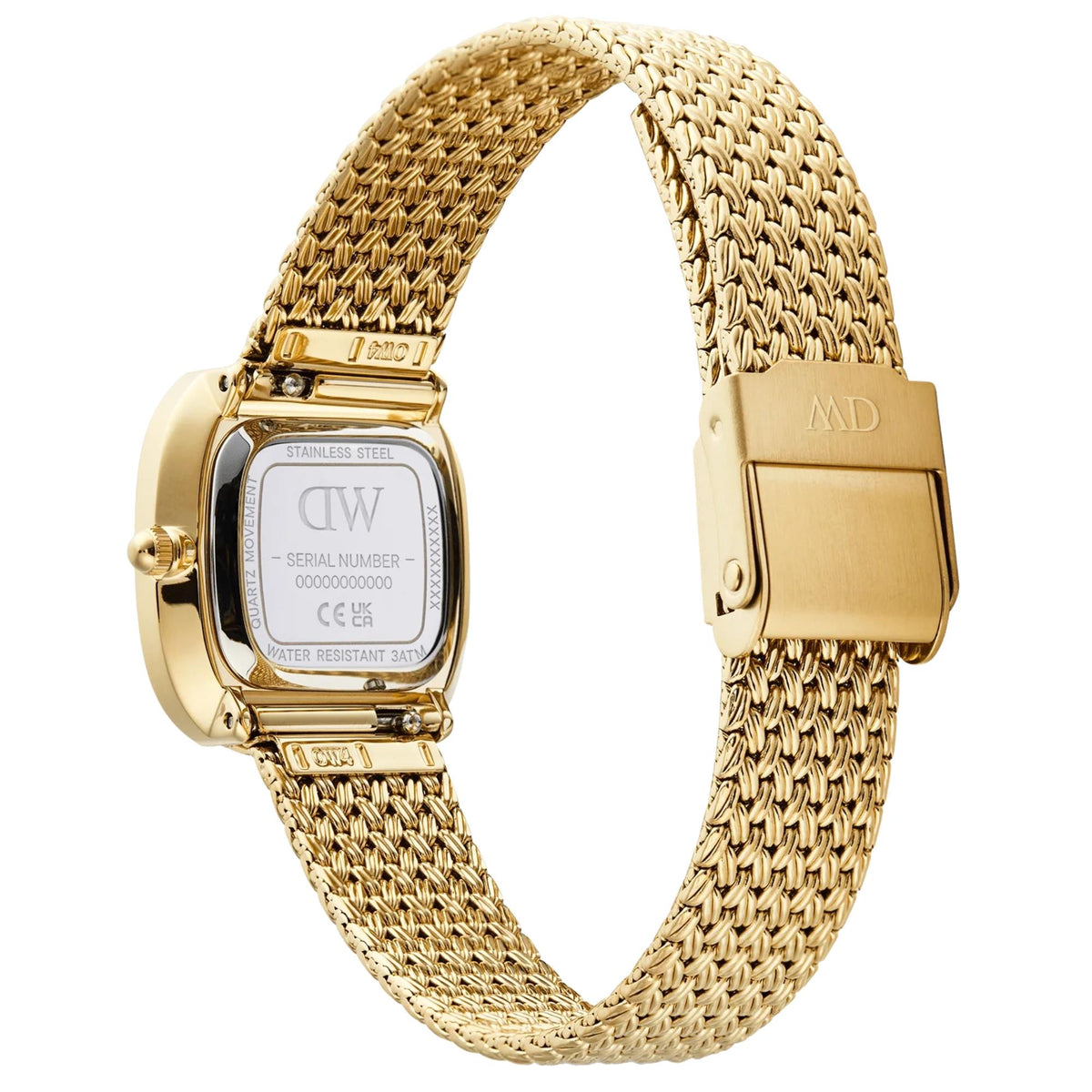 Daniel Wellington Margot 24mm Green Dial Yellow Gold-Tone Steel Ladies Quartz Watch DW00100967