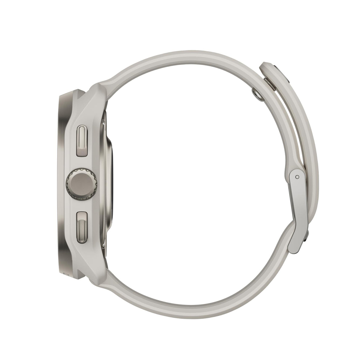 Suunto Race 3S 46mm 64GB AMOLED Digital Titanium Feather Silicone Smart Fitness Watch SS051646000