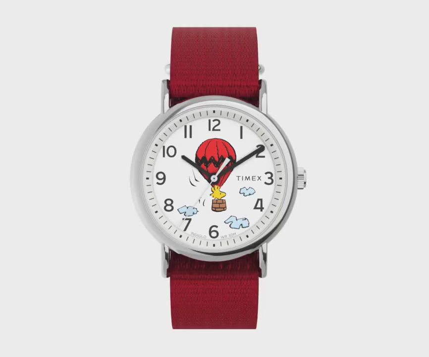 Timex Weekender x Peanuts Balloon Unisex Watch TW2Y11700