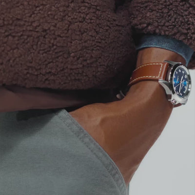 Hamilton Khaki Field King H64475540 watch on wrist