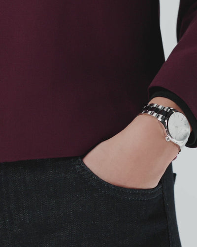 Hamilton Jazzmaster quartz 32mm  watch worn on wrist