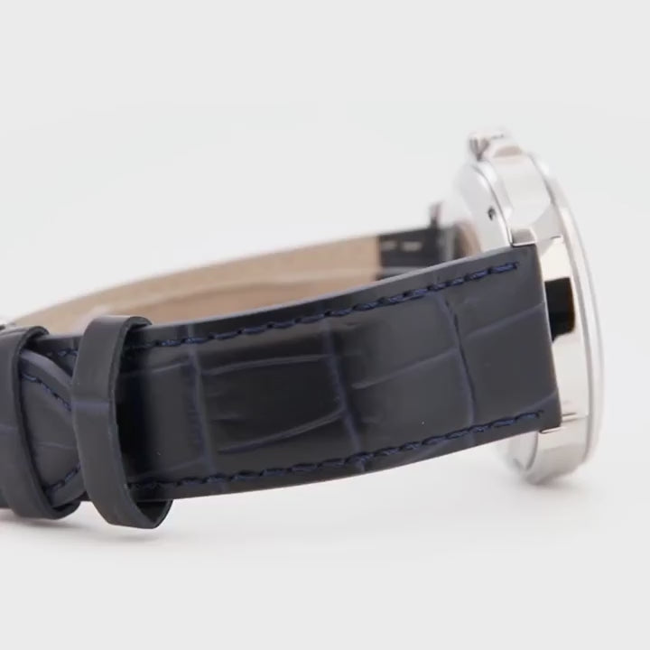 Orient RA-AA0C05L39B polished stainless steel case watch from all direction
