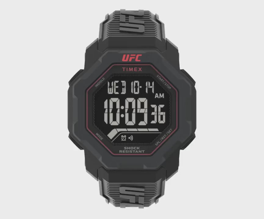 Timex UFC Knockout Resin Strap Men's Watch TW2V88100