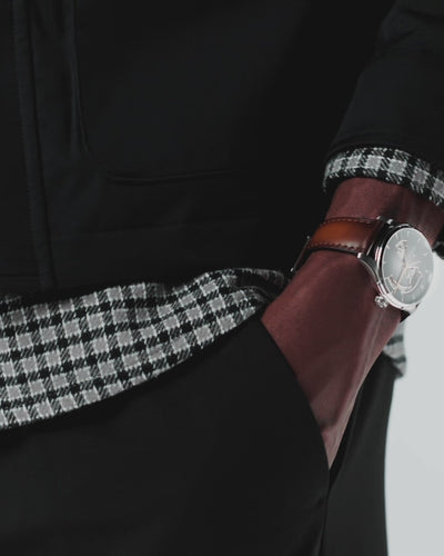Hamilton Jazzmaster Open Heart H32675501 automatic dress watch on wrist