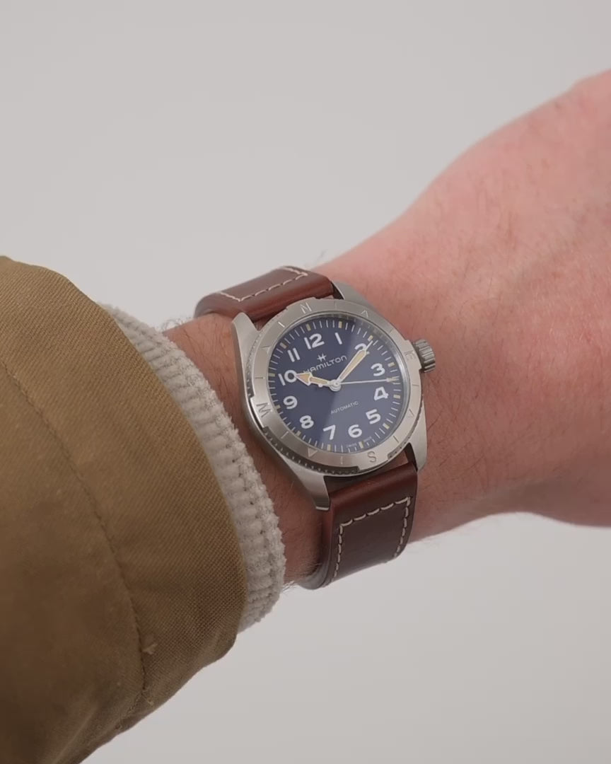 Hamilton Khaki Field 37mm H70225540 Expedition automatic watch on wrist