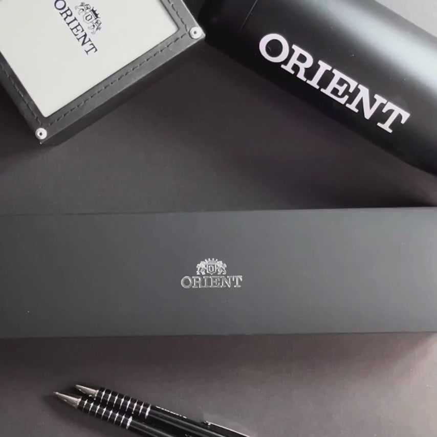 Orient Bambino 42mm Blue Dial Leather Strap automatic watch vedio