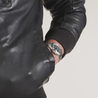 Hamilton Khaki Aviation Pilot H76215140 36mm automatic watch on wrist