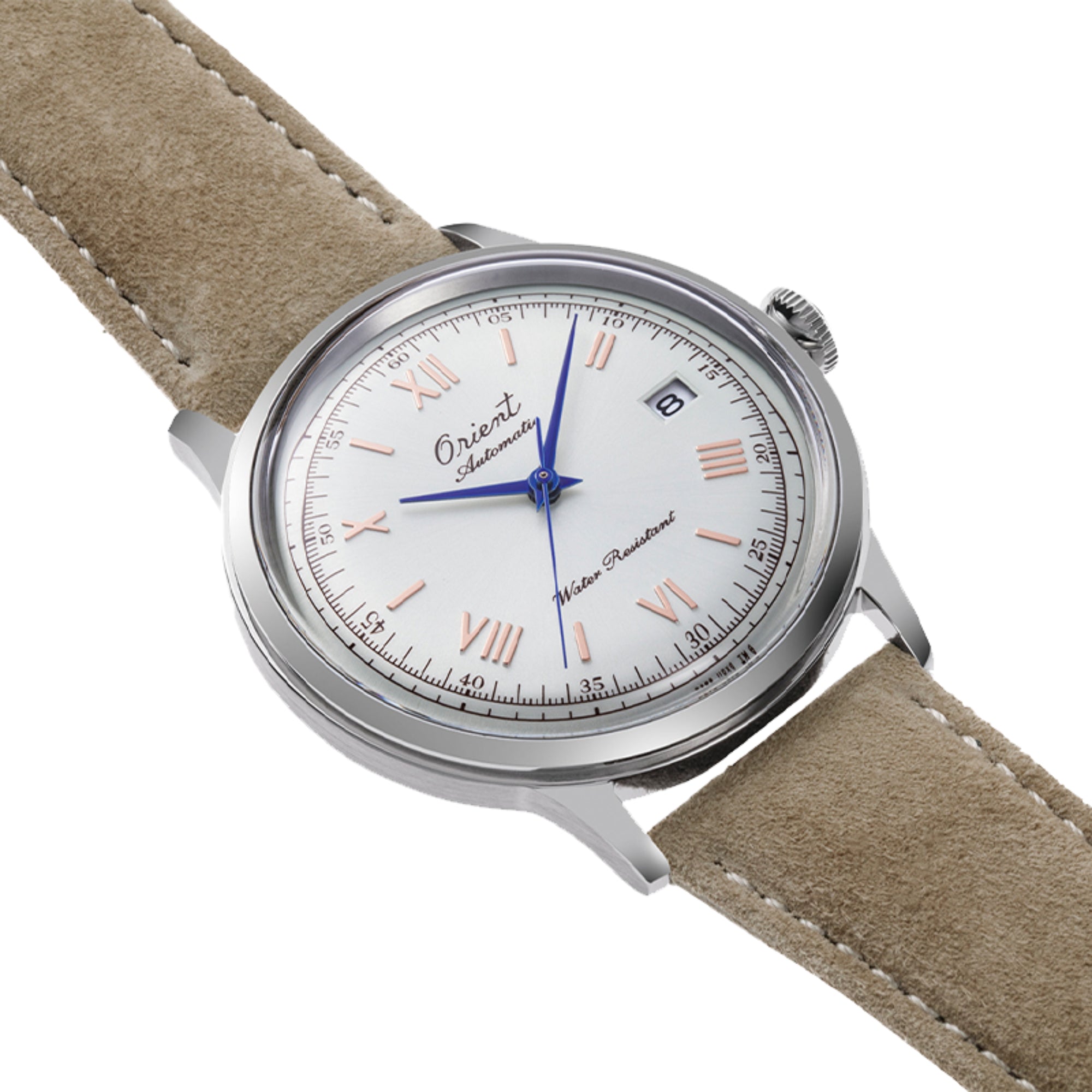 Orient Bambino Classic Silver Dial Men's Watch RA-AC0027S30B