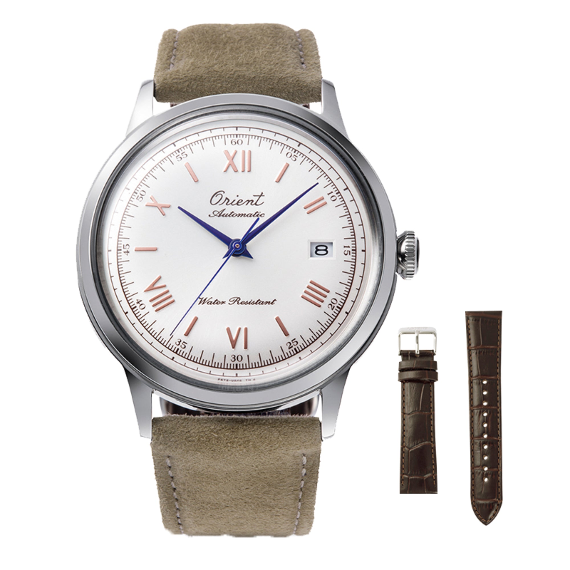 Orient Bambino Classic Silver Dial Men's Watch RA-AC0027S30B