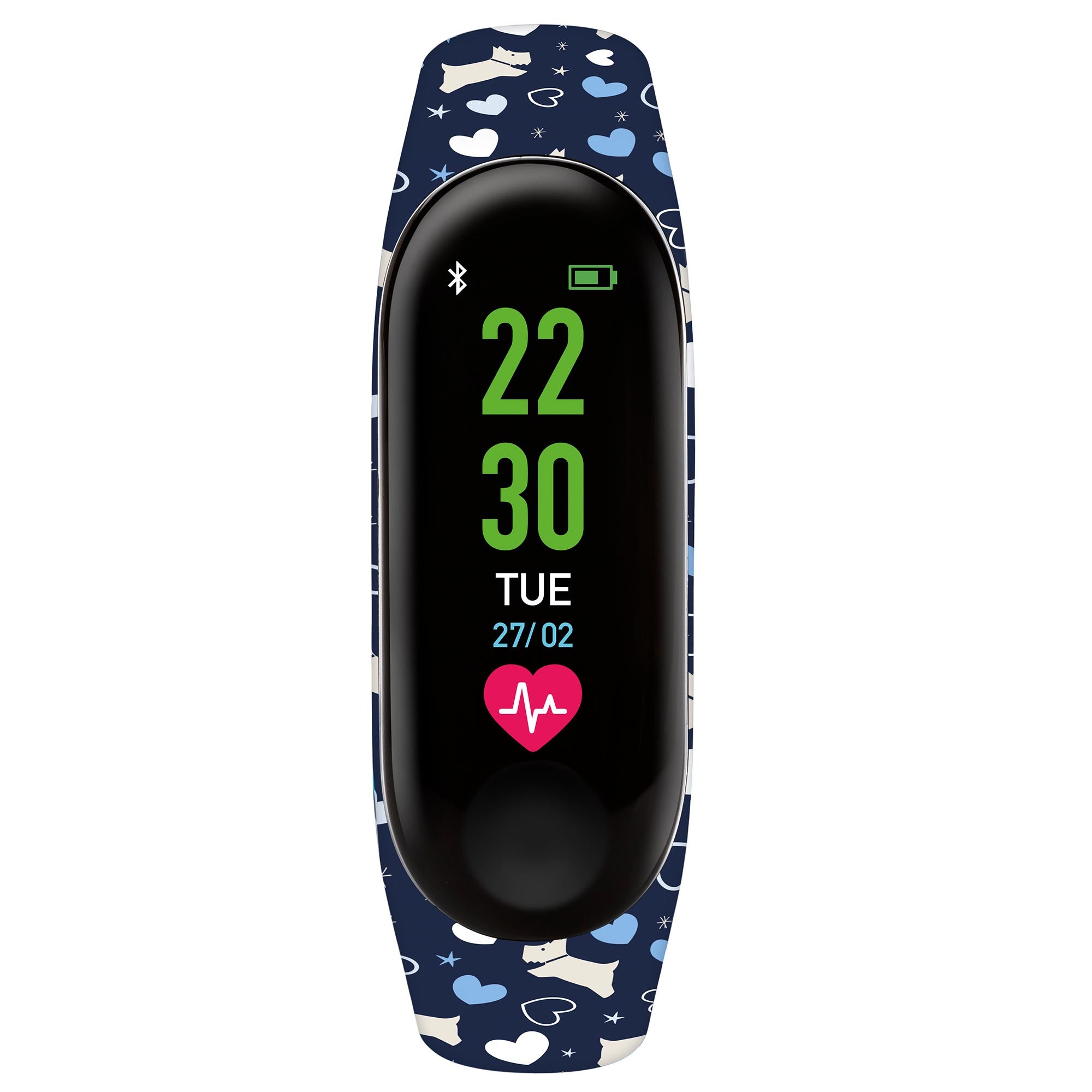 Radley Activity Tracker Quartz Black Dial Silicone Strap Ladies Watch RYS01-2016