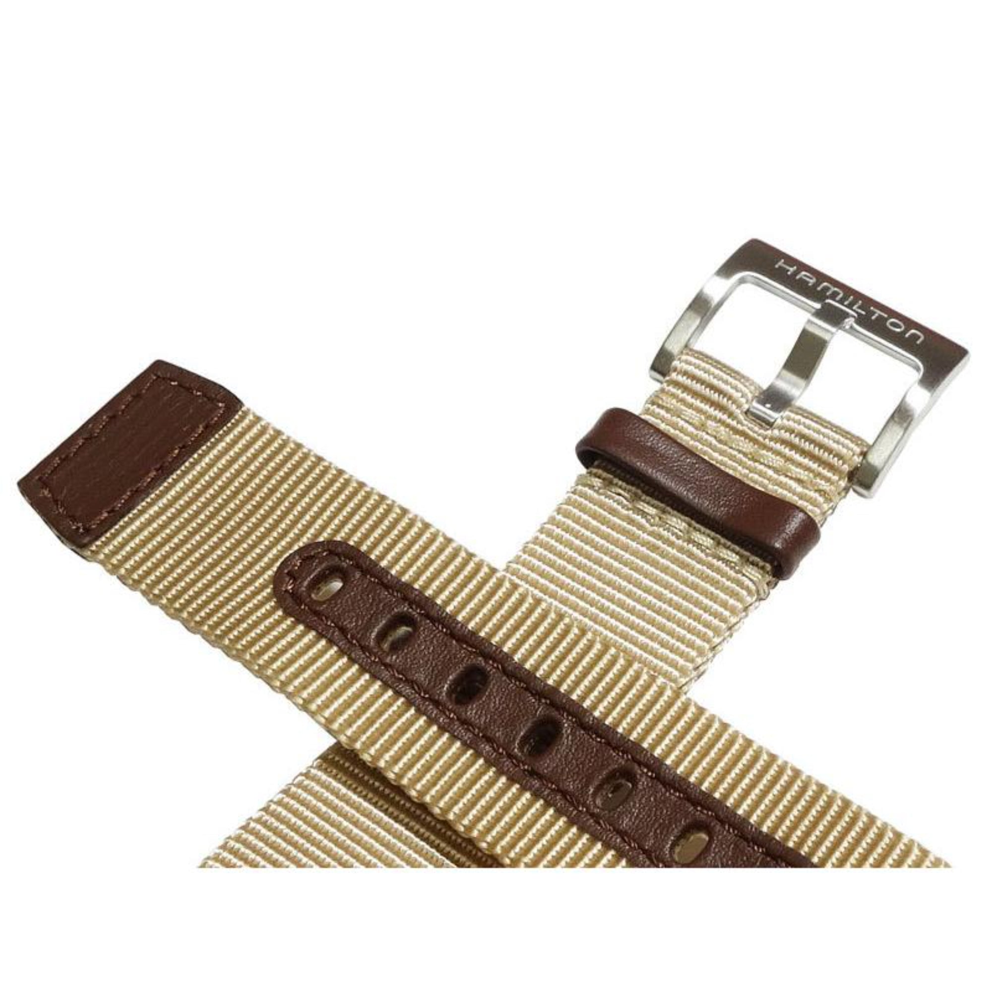 Hamilton Khaki Field Beige NATO Textile Watch Strap H690694103